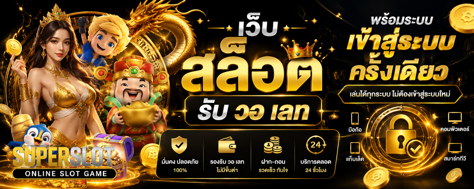 เว็บ สล็อต รับ วอ เลท